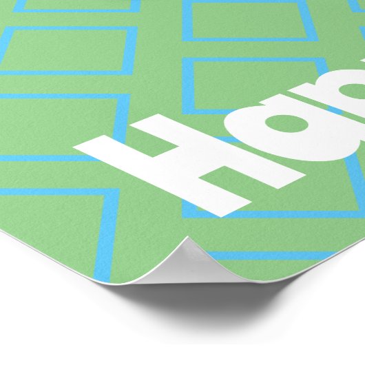 ウェスタンヤングカウボーイの馬に乗った誕生日 ポスター (角)