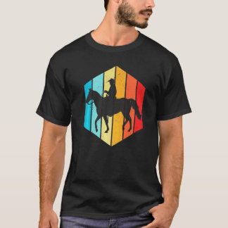 ウェスタンライダー・ライニング・クォーターホース・スライディングストップ Tシャツ