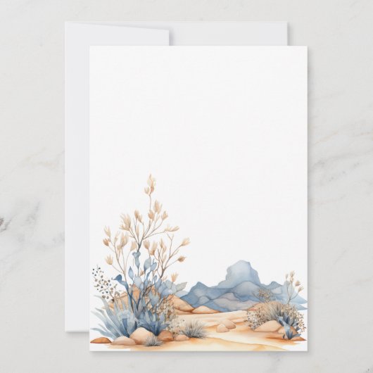 ウェスタンラウンドエムアップボーイズカウボーイバースデーパーティー 招待状 (裏面)