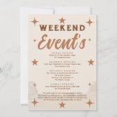 ウェスタンラストロデオバチェロレッテ招待状 招待状 (裏面)