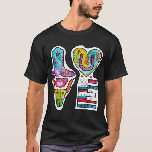 ウェスタンラブ Tシャツ (正面)