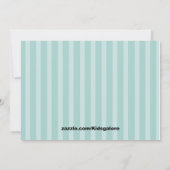 ウェスタンリトルカウボーイベビーシャワー招待状 招待状 (裏面)