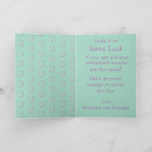 ウェスタンリトル女性のカーボーイ2ndバースデーロデオカスタム カード (内部)