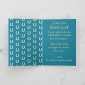 ウェスタンリトル女性のカーボーイ3rdバースデーロデオカスタム カード (内部)