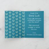 ウェスタンリトル女性のカーボーイ4thバースデーロデオカスタム カード (内部)