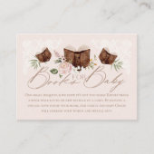 ウェスタンレザーブックスベビーシャワーベビー エンクロージャーカード (正面)