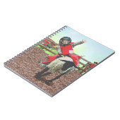 ウェスタンロデオカウボーイカウガールムートンバスティング ノートブック (左側)