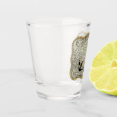 ウェスタンロデオカウボーイチームローピングベルトバックル ショットグラス (左)