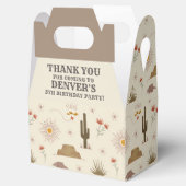 ウェスタンロデオカウボーイバースデーパーティー フェイバーボックス (オープン)