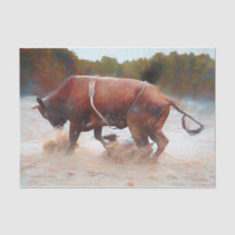 ウェスタンロデオブルカントリ素朴ー 薄葉紙