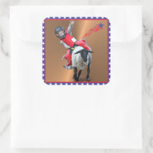 ウェスタンロデオマットンバストカウボーイキッド