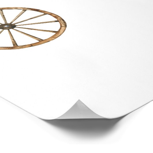 ウェスタンロデオ男の子の赤ちゃんシャワー歓迎サイン ポスター (角)