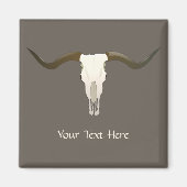 ウェスタンロングウカスタムィーン マグネット (正面)