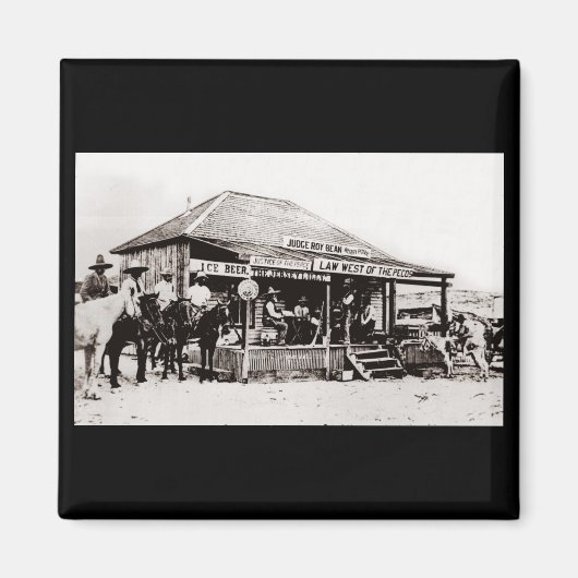 ウェスタンローマンレジェンダリージャッジ・ロイ・ビーン マグネット (正面)