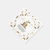 ウェスタンワイルドウエストカントリーカウボーイバースデーパーティー スタンダードカクテルナプキン (角)