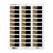 ウェスタンワゴンホイールギターカウボーイブーツひまわり ラベル (フルシート)