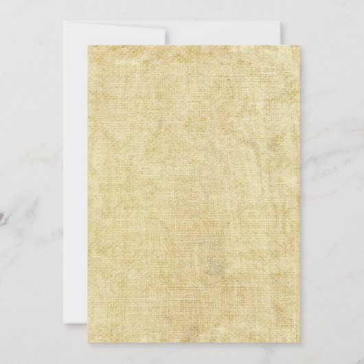 ウェスタンワゴンホイール結婚式招待状 招待状 (裏面)