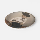 ウェスタンヴィンテージカウボーイキッドパーティープレート ペーパープレート (アングル)