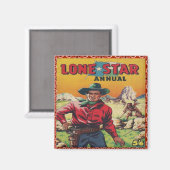 ウェスタンヴィンテージカウボーイ マグネット (正面/裏面)