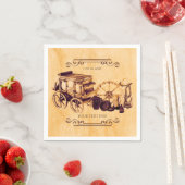 ウェスタンヴィンテージカントリーエレガントな結婚式 スタンダードカクテルナプキン (インサイチュ)