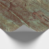 ウェスタンヴィンテージテクスチャロデオカントリーホースライディング ラッピングペーパー (角)