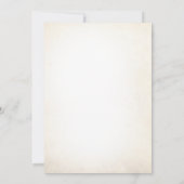 ウェスタンヴィンテージデザートカウボーイ誕生日 サンキューカード (裏面)