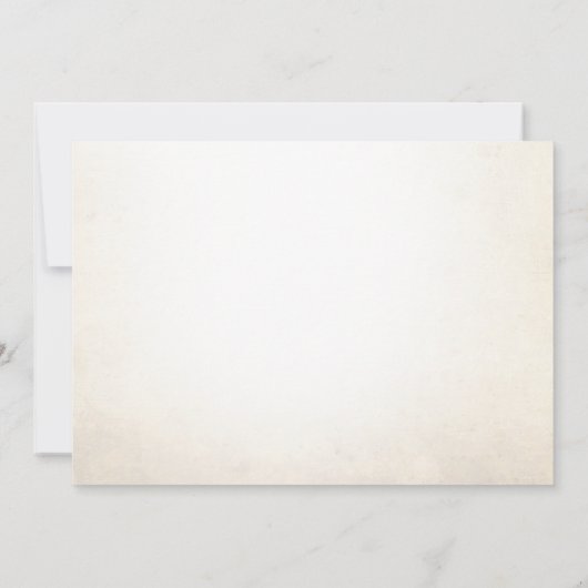 ウェスタンヴィンテージデザートファースト誕生日写真 招待状 (裏面)