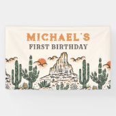 ウェスタンヴィンテージデザートロデオ1st誕生日 横断幕 (横)