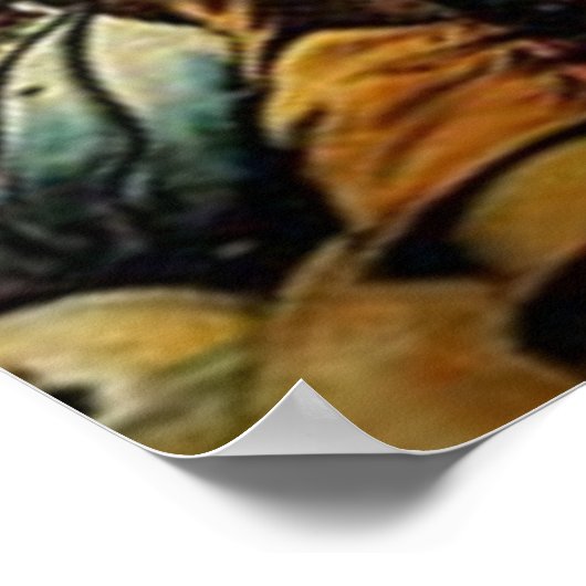 ウェスタンヴィンテージバッファロービルアートプリント ポスター (角)