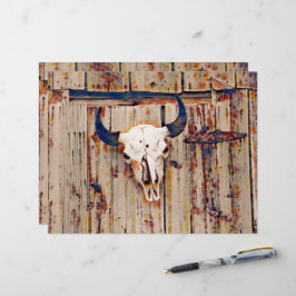 ウェスタンヴィンテージブルスカル素朴ブラウンバーン