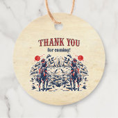 ウェスタンヴィンテージ砂漠ファースト・ロデオ1歳の誕生日 フェイバータグ