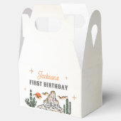 ウェスタンヴィンテージ砂漠ファースト・ロデオ1歳の誕生日 フェイバーボックス (オープン)