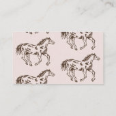 ウェスタン女性のカーボーイおむつラッフルベビーシャワーカード エンクロージャーカード (裏面)