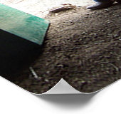 ウェスタン女性のカーボーイとChaps and Rope Artポスター ポスター (角)