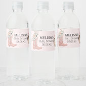 ウェスタン女性のカーボーイピンクブーツハットカスタムズ ペットボトルラベル