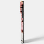 ウェスタン女性のカーボーイピンク白黒金ゴールド Case-Mate iPhoneケース (裏面 / 左)