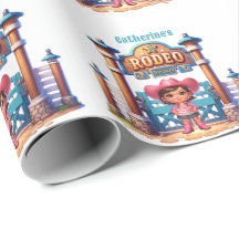 ウェスタン女性のカーボーイファーストロデオ誕生日カスタム