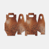 ウェスタン女性のカーボーイブラウンブラック フェイバーボックス (折り畳みなし)