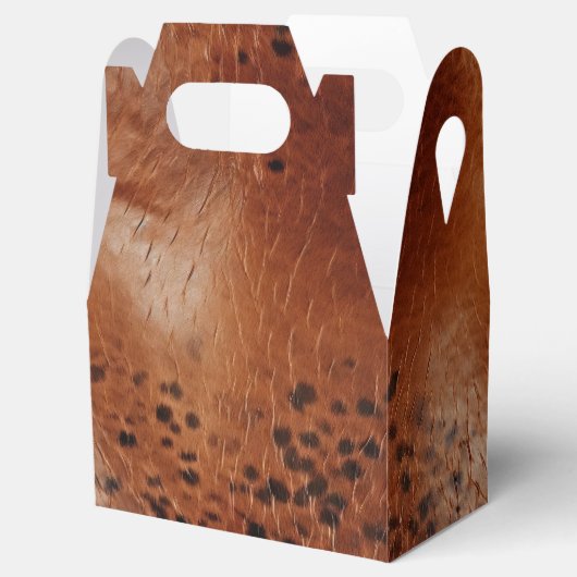 ウェスタン女性のカーボーイブラウンブラック フェイバーボックス (オープン)