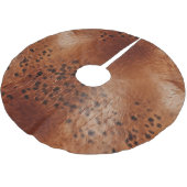 ウェスタン女性のカーボーイブラウンブラック ブラッシュドポリエステルツリースカート (アングル)