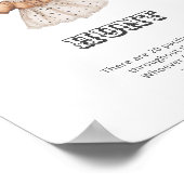 ウェスタン女性のカーボーイベビーシャワーおしゃぶり狩り ポスター (角)