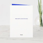 ウェスタン女性のカーボーイホースハッピーバースデー シーズンカード (裏面)