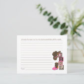 ウェスタン女性のカーボーイママティップカード ポストカード (スタンド正面)