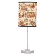 ウェスタン女性のカーボーイランチホースシーン