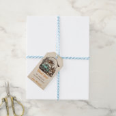 ウェスタン女性のカーボーイ誕生日パーティギフトラベル ギフトタグ (より糸付き)