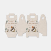 ウェスタン女性のカーボーイ誕生日パーティーの好意ボックス フェイバーボックス (折り畳みなし)