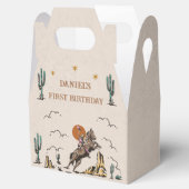 ウェスタン女性のカーボーイ誕生日パーティーの好意ボックス フェイバーボックス (オープン)