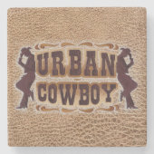 ウェスタン工具革アーバンカウボーイ ストーンコースター (正面)