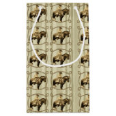 ウェスタン抱き枕ヴィンテージカウボーイ スモールペーパーバッグ (裏面)