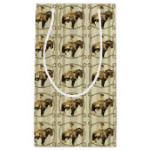 ウェスタン抱き枕ヴィンテージカウボーイ スモールペーパーバッグ (正面)